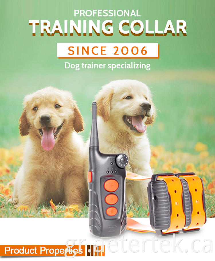 AT-918C Remote Dog Pet Safe Training Collar
